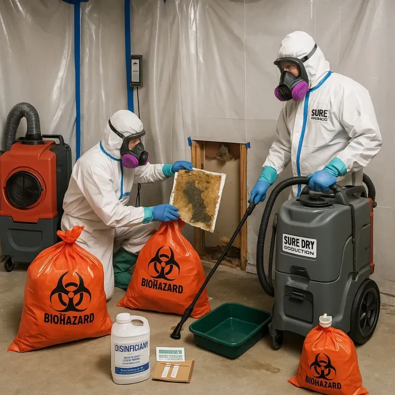 Contaminated Water Handling Protocols process in Washington County, TX